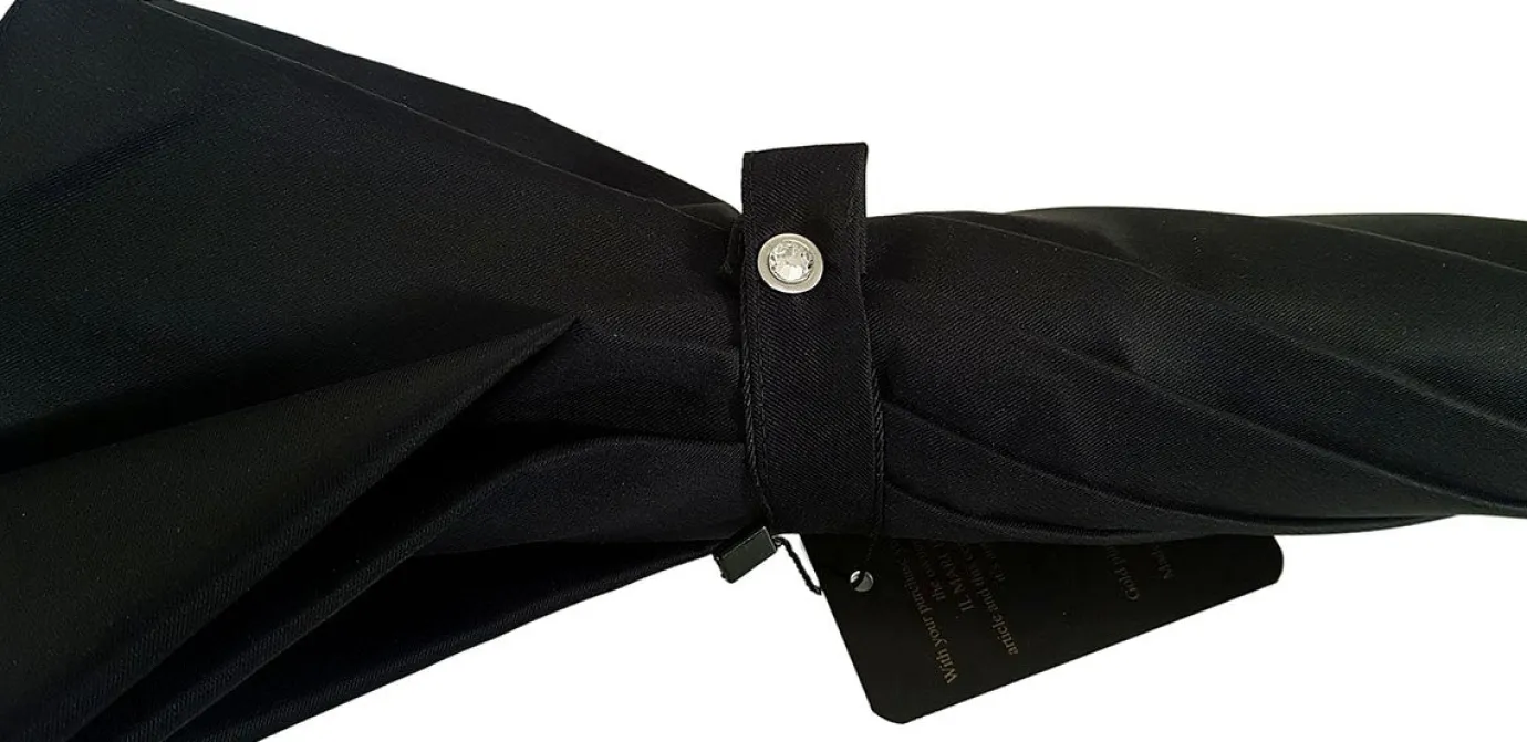 Il Marchesato Amazin Lux Silver Swarovski Skull Umbrella - Double Cloth Best