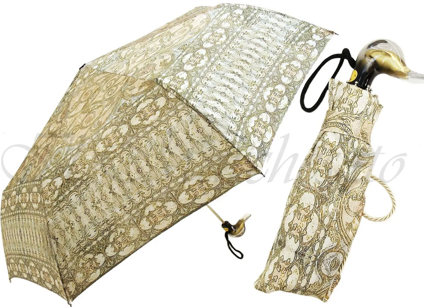 Il Marchesato Amazing Baroque Design - Women's Folding Umbrella Best