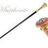 Il Marchesato Amazing Walking stick with Red-White-Black crystals Discount