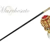 Il Marchesato Amazing Walking stick with Red crystals Outlet