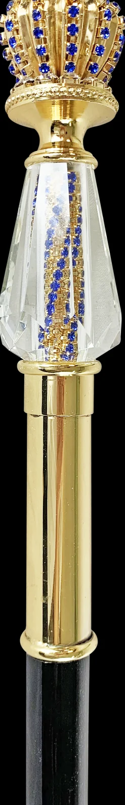 Il Marchesato Amazing Walking stick with Blue crystals Discount