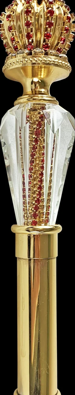 Il Marchesato Amazing Walking stick with Red crystals Outlet