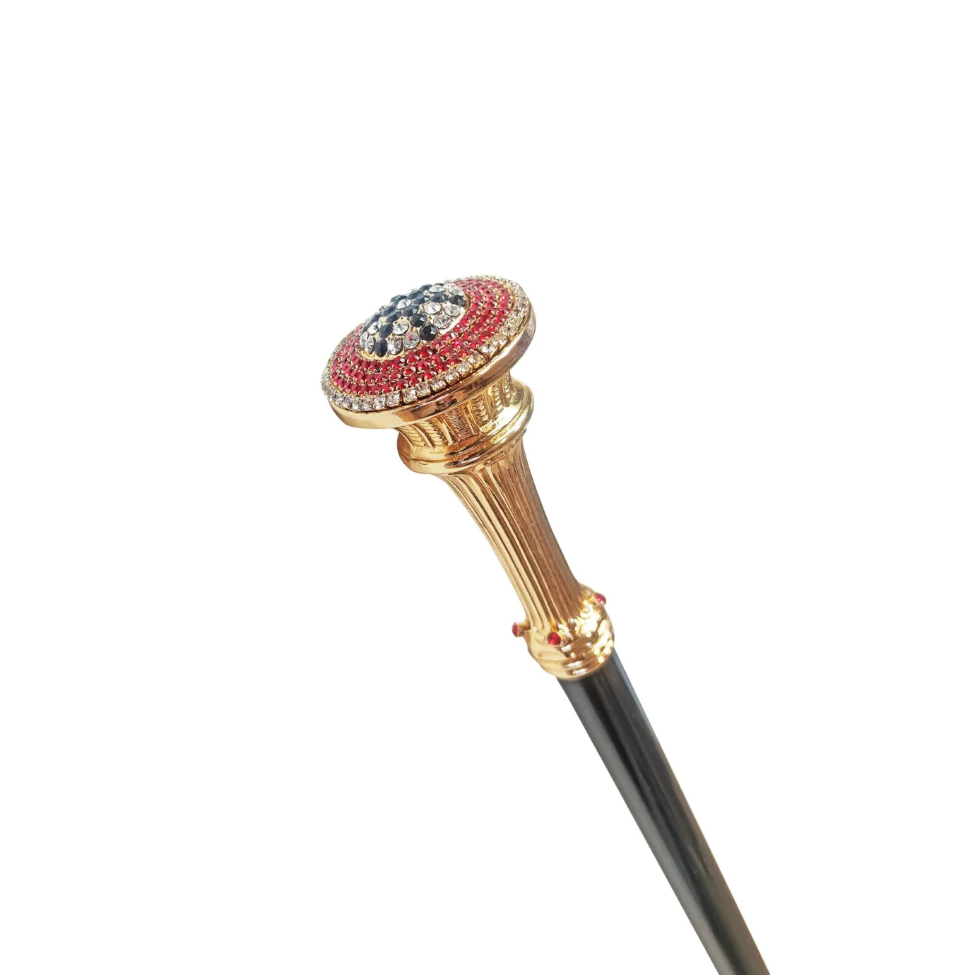 Il Marchesato Amazing Walking stick with Red-White-Black crystals Discount