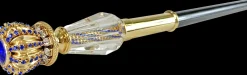 Il Marchesato Amazing Walking stick with Blue crystals Discount