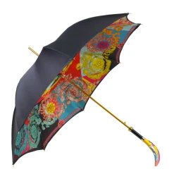 Il Marchesato Artisan Italian Umbrella with Luxurious Hand-Enameled Toucan Handle Outlet