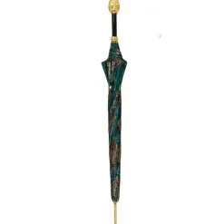 Il Marchesato Artistic Paisley Umbrella with Luxurious "The Four Noble Truths" Handl Hot