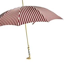 Il Marchesato Automatic umbrella with 24K goldplated pointed handle Online