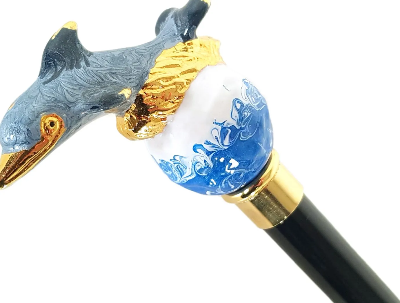 Il Marchesato Awesome Dolphin Umbrella - Blue Rose Inside Best