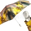 Il Marchesato Awesome Women's Folding Umbrella, Amazing New Animalier Abstract Desig Best Foldable Umbrellas Discount
