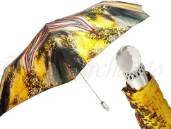 Il Marchesato Awesome Women's Folding Umbrella, Amazing New Animalier Abstract Desig Best Foldable Umbrellas Discount