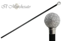 Il Marchesato Beautiful Cane with Swarovski Rhinestones New