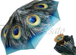 Il Marchesato Beautiful Compact Umbrella With Printed Peacock Design Online