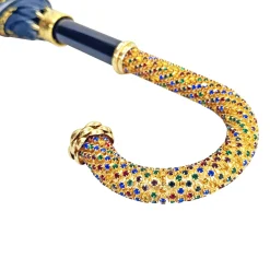 Il Marchesato Beautiful Double Canopy Umbrella with butterfly design Best