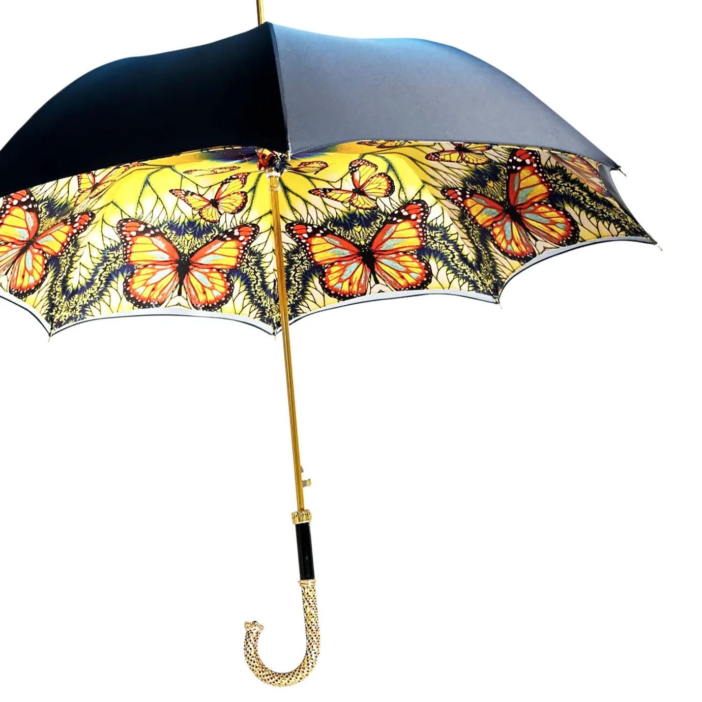 Il Marchesato Beautiful Double Canopy Umbrella with butterfly design Best