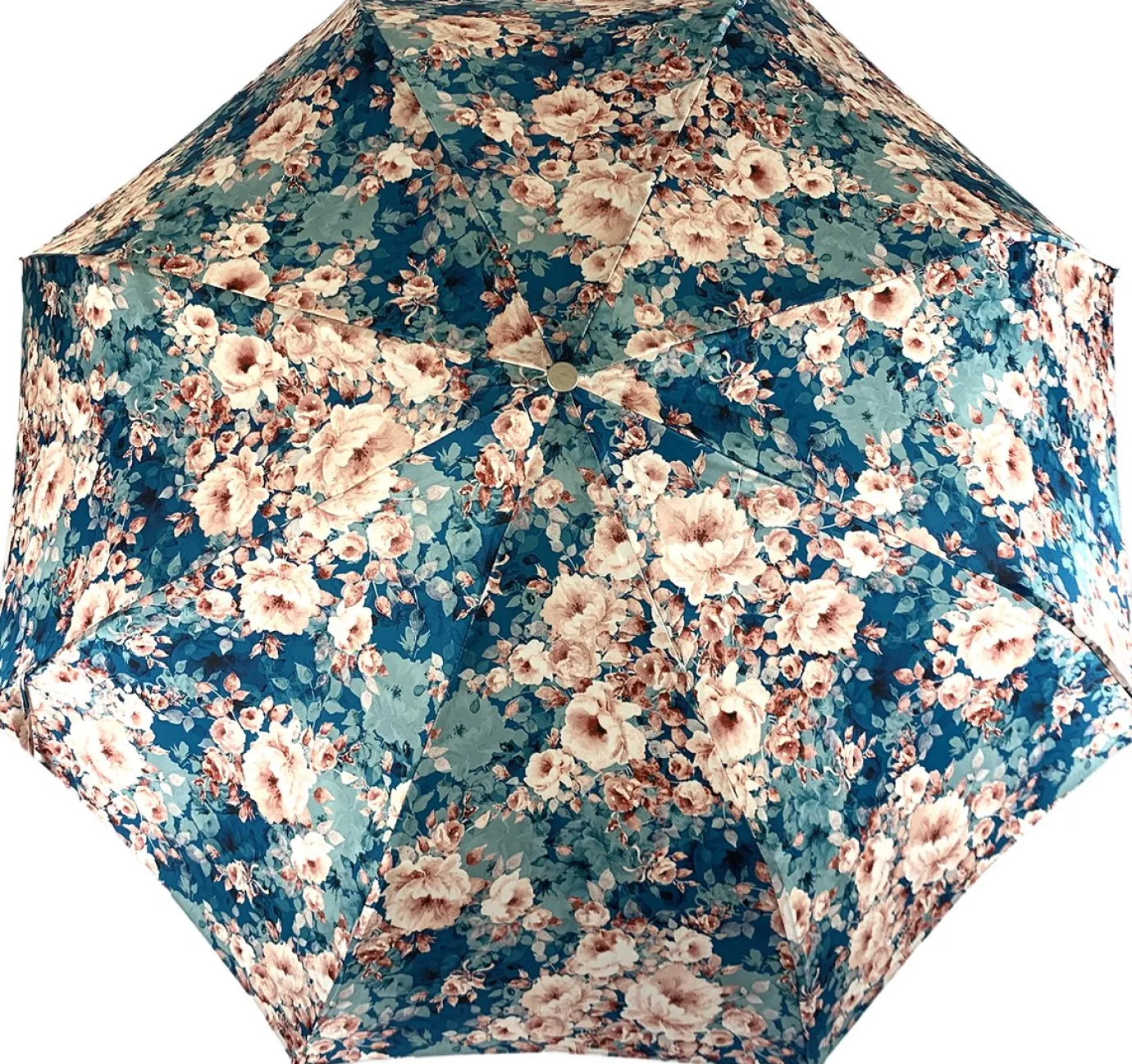 Il Marchesato Beautiful Folding Umbrella With Floral Print New