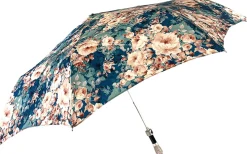 Il Marchesato Beautiful Folding Umbrella With Floral Print New