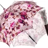 Il Marchesato Beautiful Pink Flowered Parasol Clearance