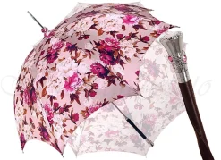 Il Marchesato Beautiful Pink Flowered Parasol Clearance