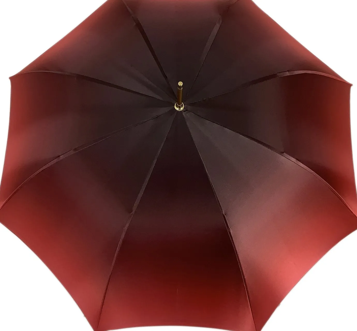 Il Marchesato Beautiful Red Women's Umbrella with Printed Peacock Design Hight Quality Luxury Umbrella Discount