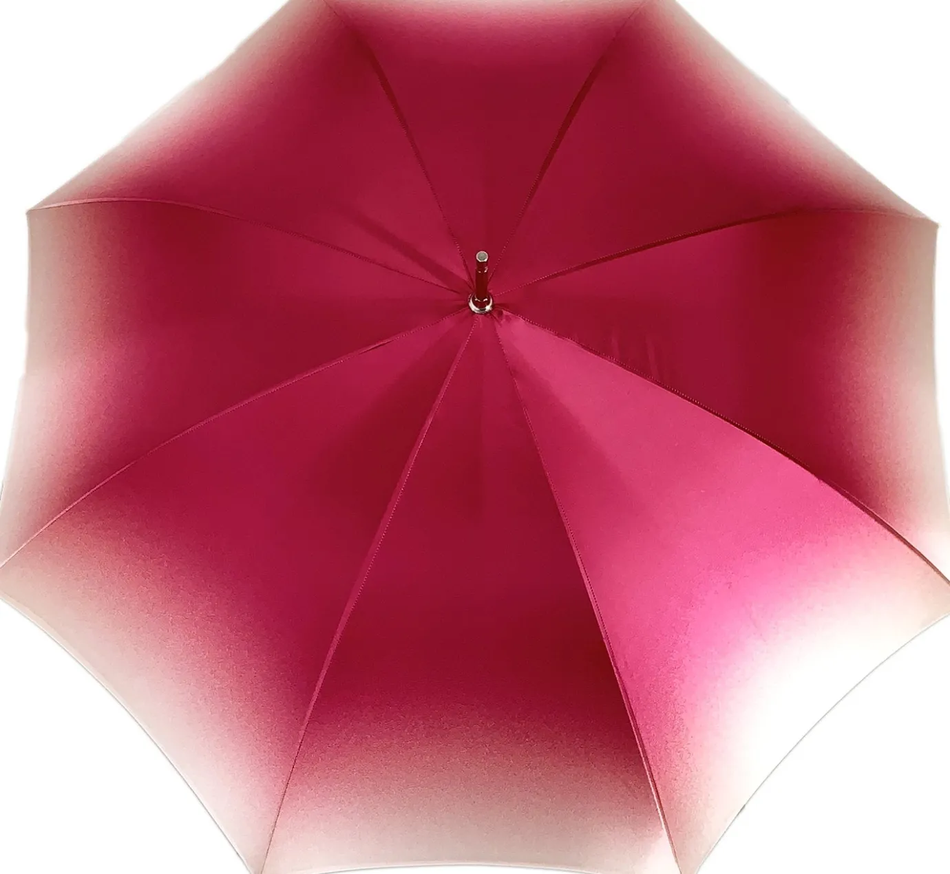 Il Marchesato Beautiful Red Women's Umbrella with Printed Peacock Design Hight Quality Luxury Umbrella Hot