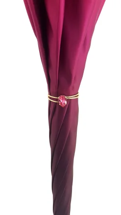 Il Marchesato Beautifull Double Canopy Toucan Umbrella in a Luxurious Gradient Fuchsia Fashionable Umbrella Fashion