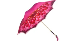 Il Marchesato Beautifull Double Canopy Toucan Umbrella in a Luxurious Gradient Fuchsia Fashionable Umbrella Fashion