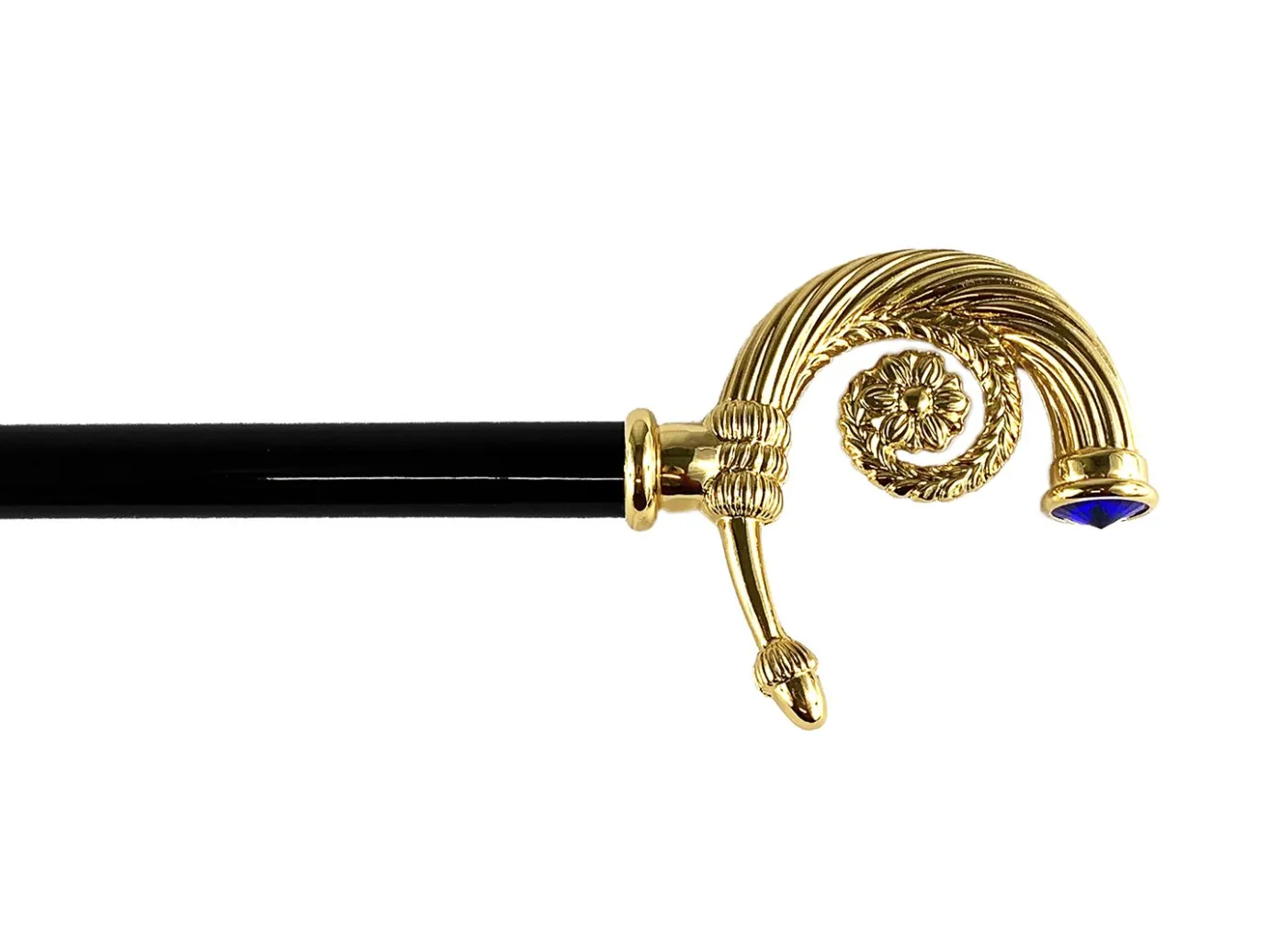 Il Marchesato Beauty Collectible Walking Cane With Swarovski Sapphire Outlet