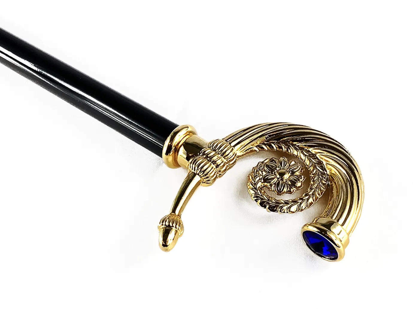 Il Marchesato Beauty Collectible Walking Cane With Swarovski Sapphire Outlet
