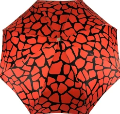 Il Marchesato Black & Red Folding Umbrella Fashion