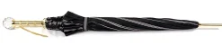 Il Marchesato Black And Light Grey Striped Umbrella Best