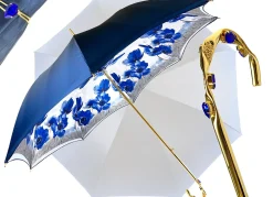 Il Marchesato Blue Flowers Umbrella Fashion