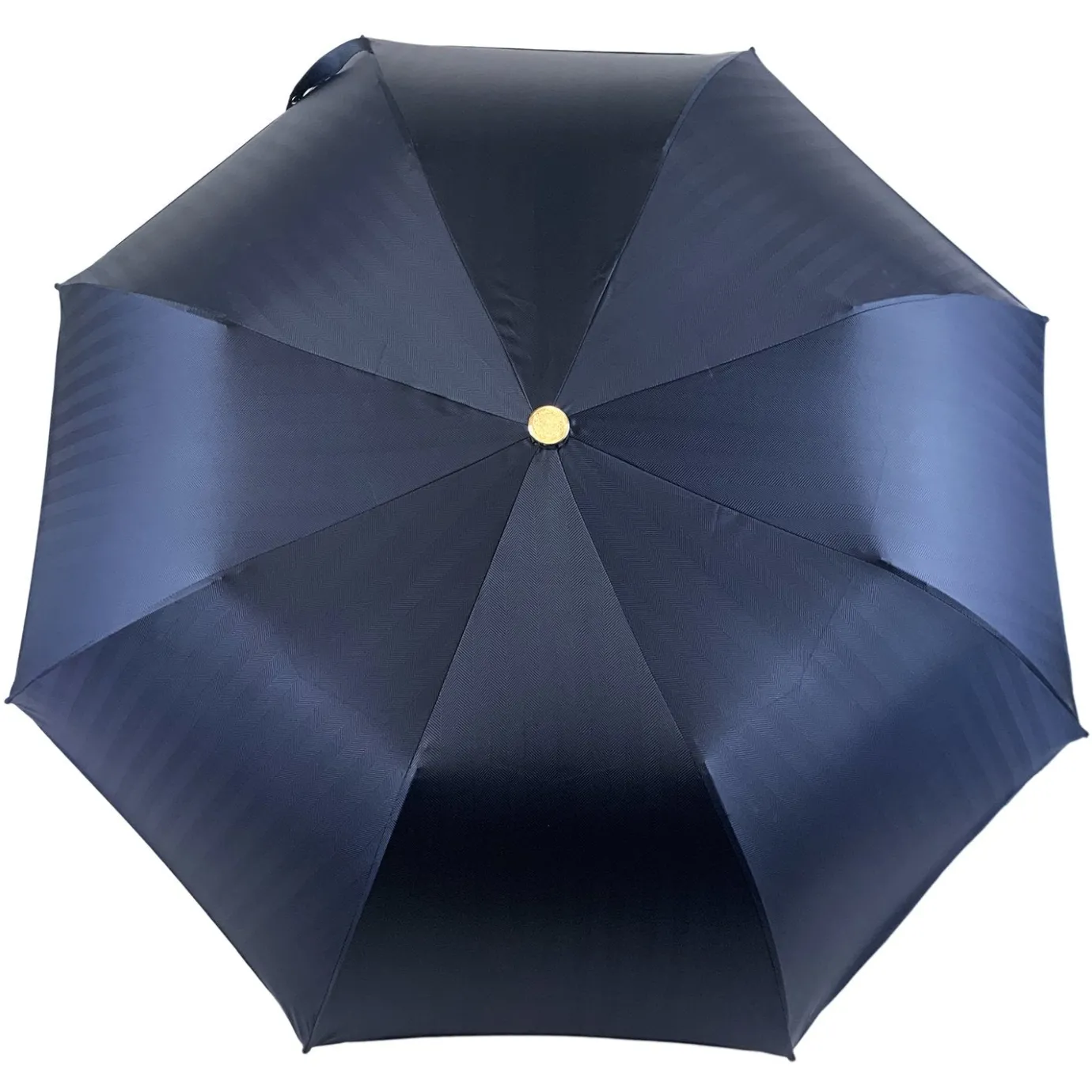 Il Marchesato Blue Navy Jacquard Folding Umbrella Online