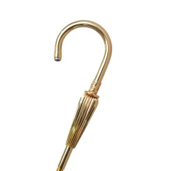 Il Marchesato Blue Royalty: Light Blue Umbrella with Elegant Gold Handle Outlet