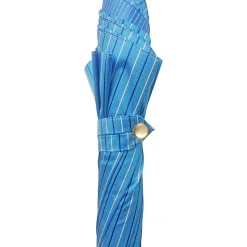 Il Marchesato Blue umbrella in black beech wood Best