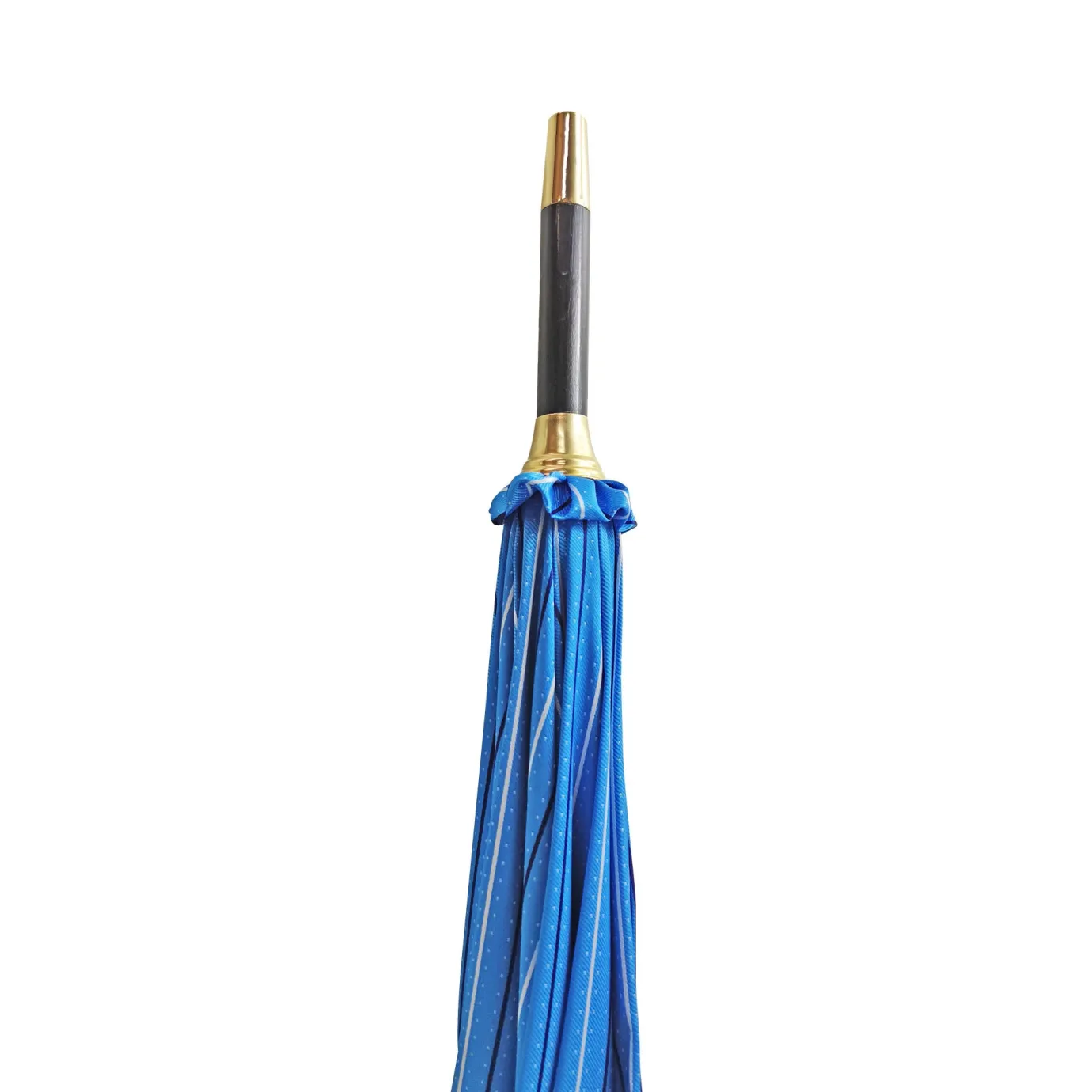 Il Marchesato Blue umbrella in black beech wood Best