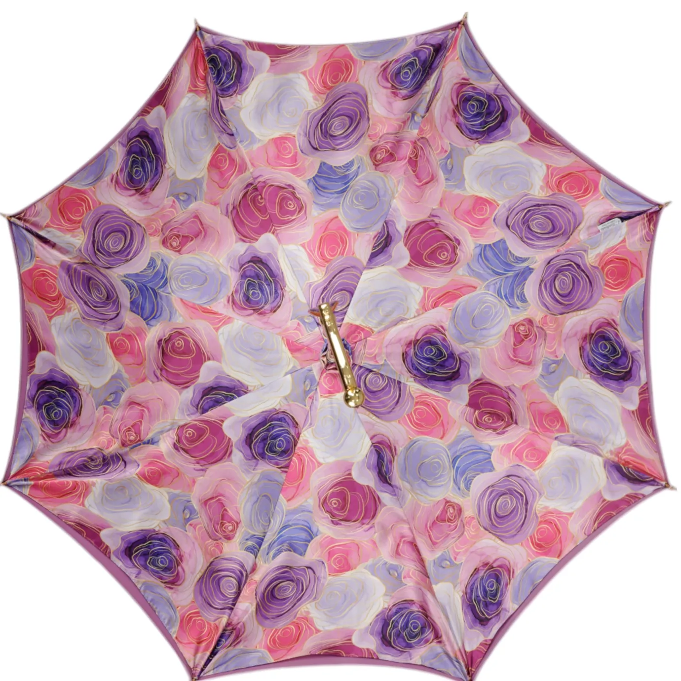 Il Marchesato Blushing Elegance: Pink Umbrella with Delicate Floral Accents Best