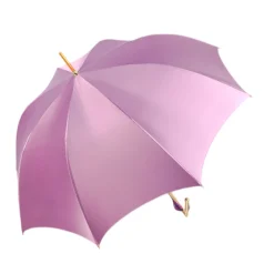 Il Marchesato Blushing Elegance: Pink Umbrella with Delicate Floral Accents Best