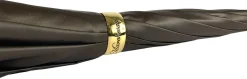 Il Marchesato Brown Umbrella With Rhombus Pattern Inside Outlet