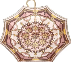 Il Marchesato Charming Double Cloth Woman's Umbrella Exclusive Design by il Marchesa Fashion
