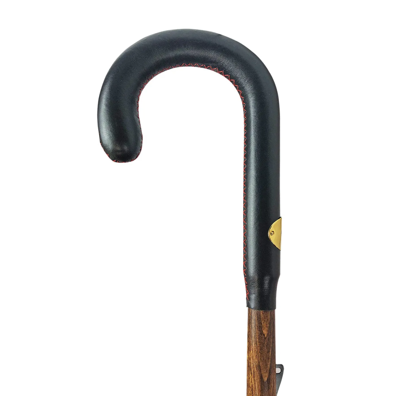 Il Marchesato Classic men's umbrella with leather handle Sale