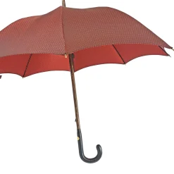 Il Marchesato Classic men's umbrella with leather handle Sale