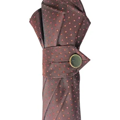 Il Marchesato Classic men's umbrella with leather handle Sale