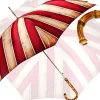 Il Marchesato Classic Striped Men's Umbrella - Bamboo Handle - New Exclusive Design Best Quality handcrafted in Italy Best