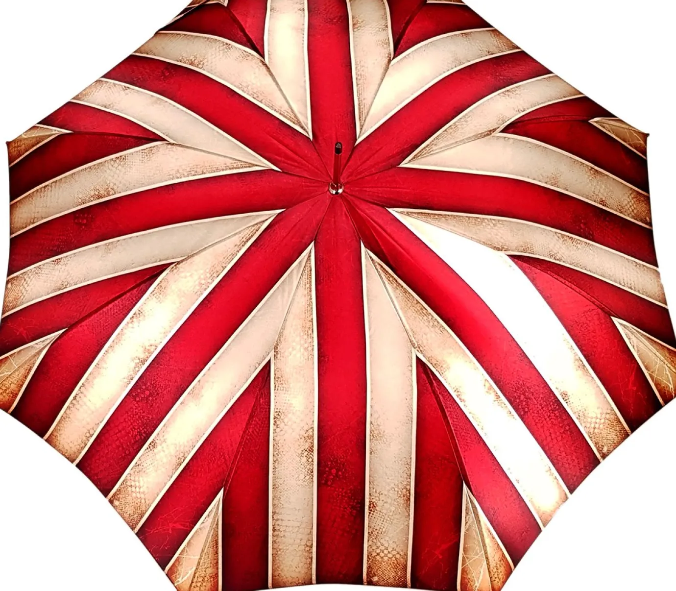 Il Marchesato Classic Striped Men's Umbrella - Bamboo Handle - New Exclusive Design Best Quality handcrafted in Italy Best