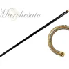 Il Marchesato Collectible Walking stick embellished with Acquamarine crystal Outlet