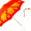 Il Marchesato Colorful Handcrafted Umbrella with Flower, Made in Italy Clearance