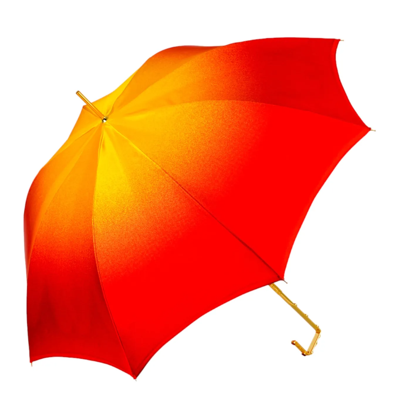 Il Marchesato Colorful Handcrafted Umbrella with Flower, Made in Italy Clearance
