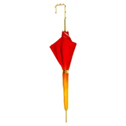 Il Marchesato Colorful Handcrafted Umbrella with Flower, Made in Italy Clearance