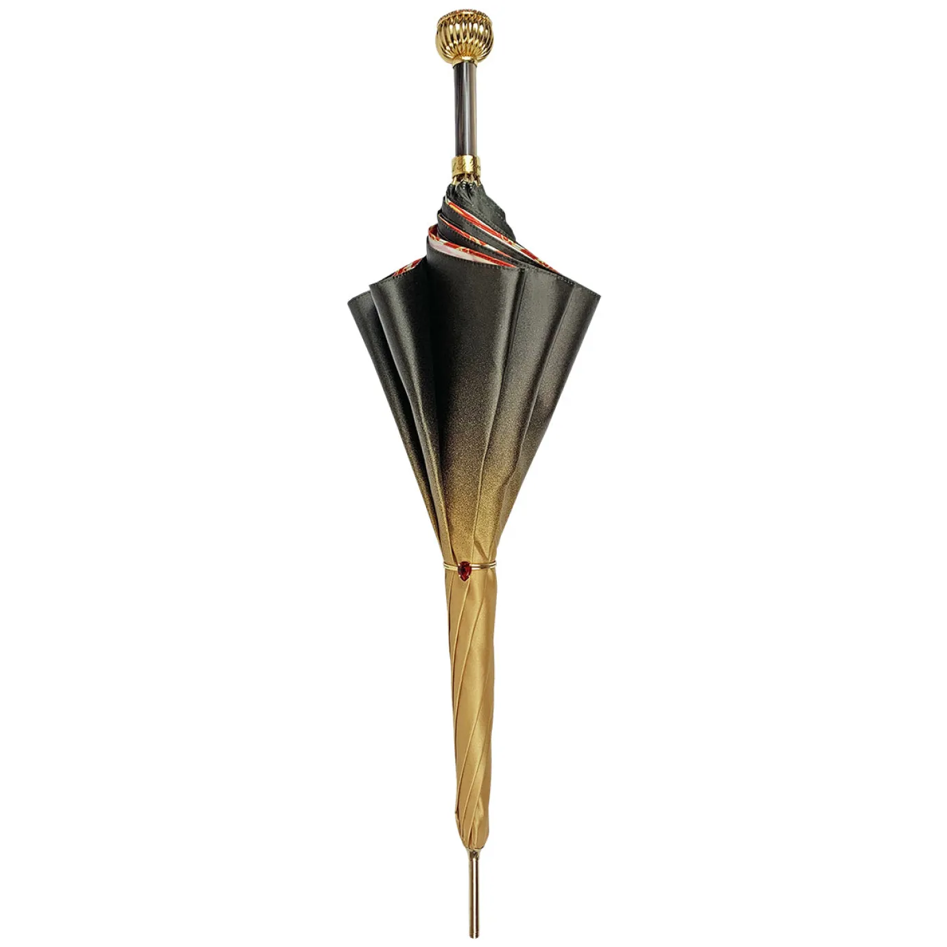 Il Marchesato Cream and red umbrella with exclusive design Clearance
