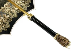 Il Marchesato Creamy Leopard Print Umbrella, Double Cloth Clearance